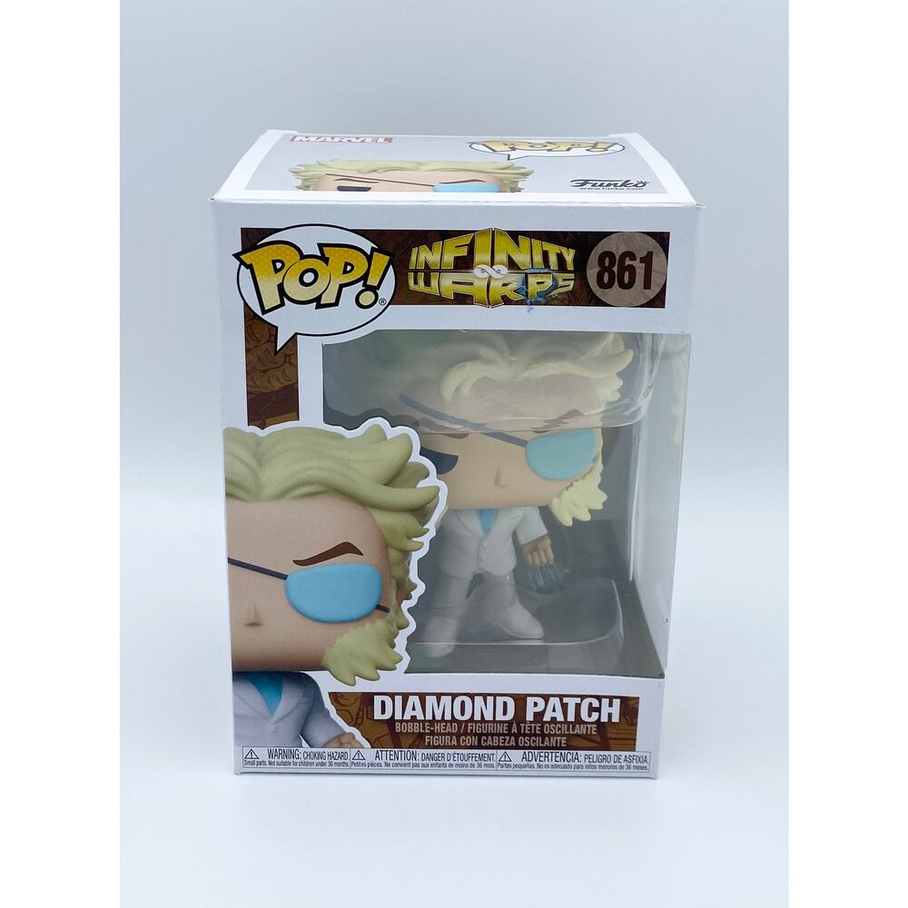 Marvel Infinity Warps Diamond Patch Funko Pop